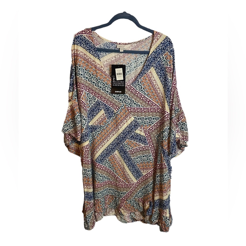 NEW Avenue Harper Tunic Boho Top